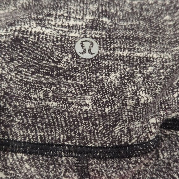 Lululemon Wunder Under Hi-Rise 7/8 Tight *25" Rush Jacquard Black White - Picture 7 of 9
